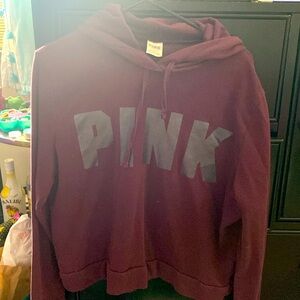 Women’s Victorias Secret PINK cropped hoodie
